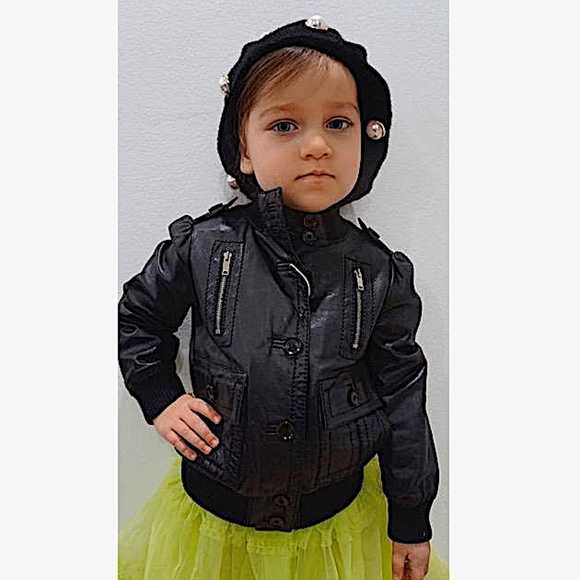 Gucci baker leather jacket